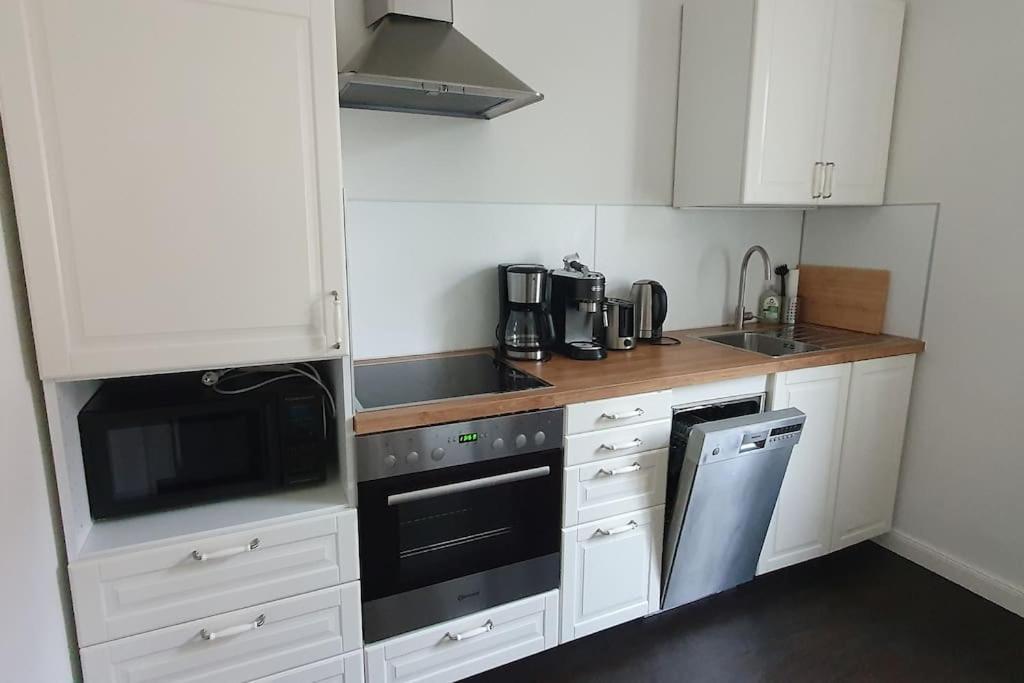 Maisonettewohnung In Elbnaehe Dresden Buitenkant foto