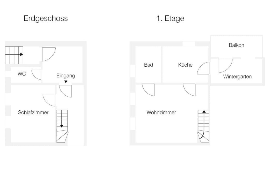 Maisonettewohnung In Elbnaehe Dresden Buitenkant foto